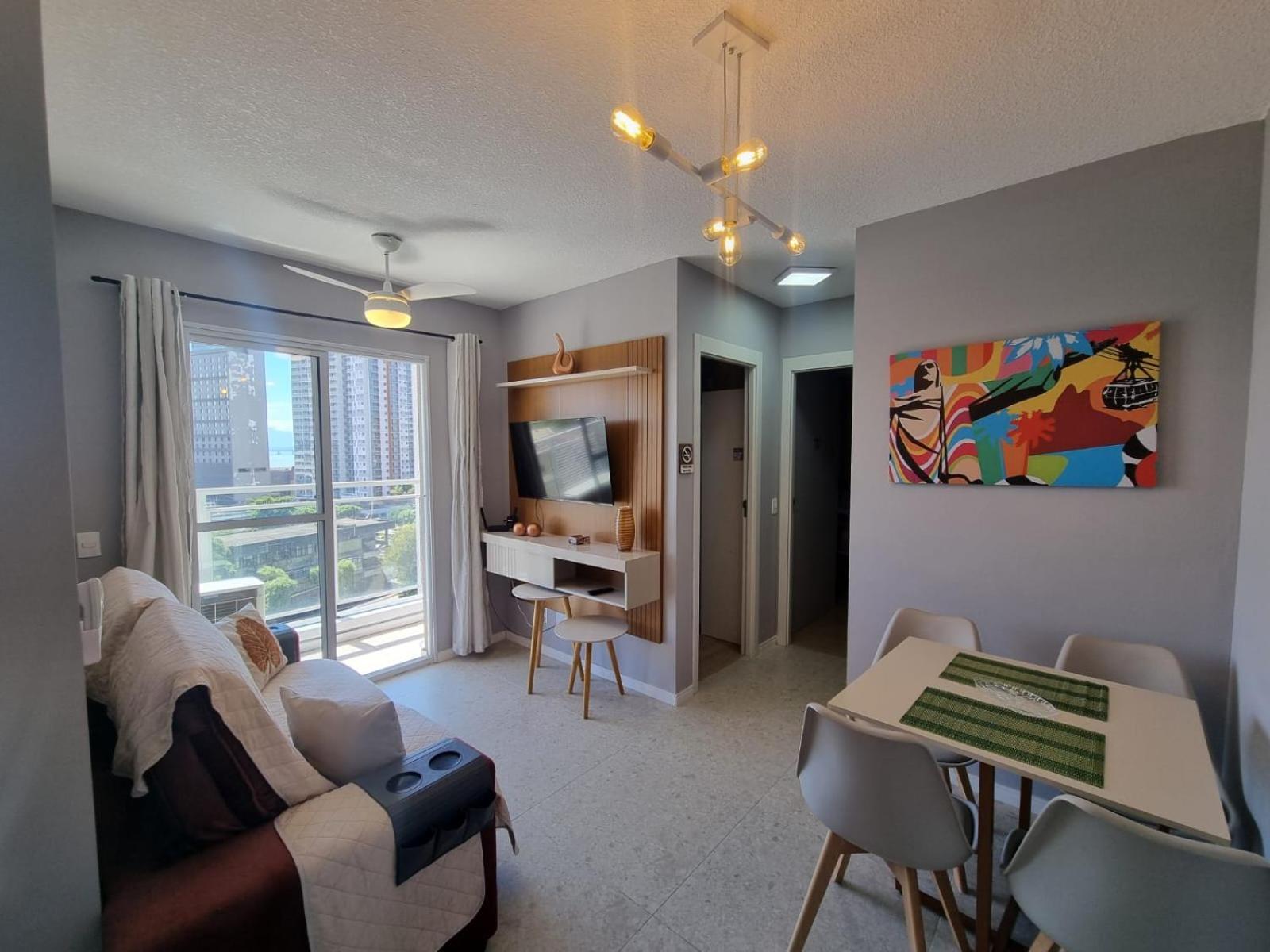 2 Quartos Com Ar Condicionado E Vista Baia De Guanabara Apartamento *