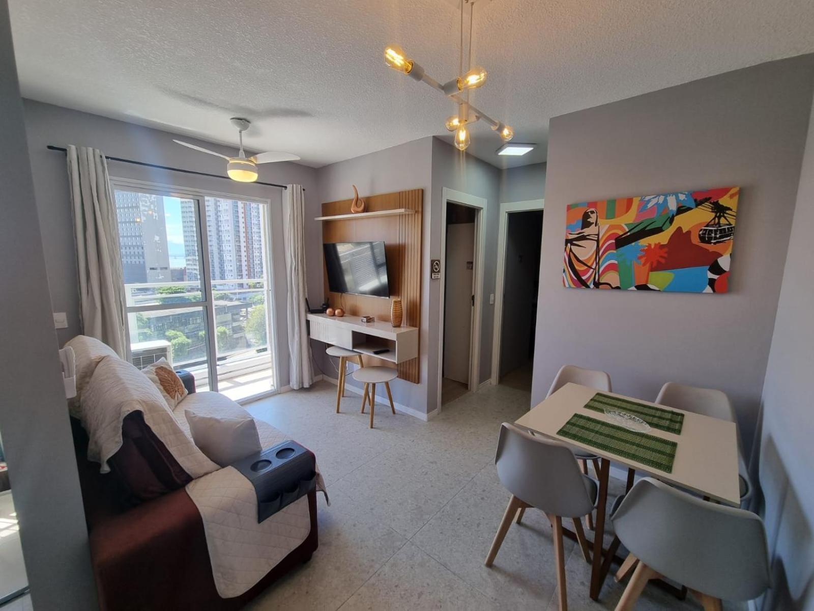 Apartamento 2 Quartos Com Ar Condicionado E Vista Baia De Guanabara Río de Janeiro